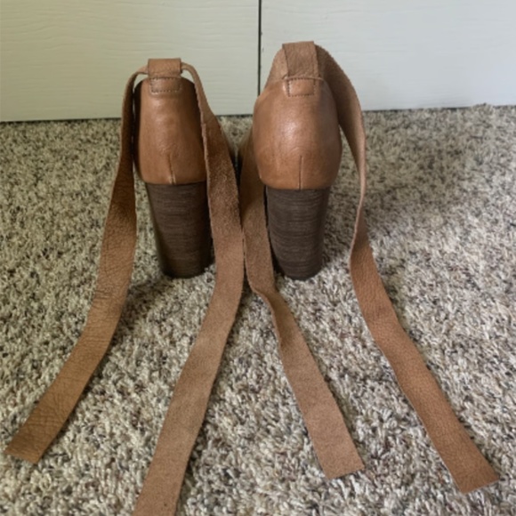 Free People Cora Wrap Heels Size 38 - Picture 5 of 10